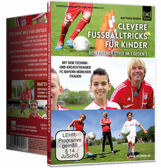 DVD - Clevere Fußballtricks für Kinder | Coachshop.de