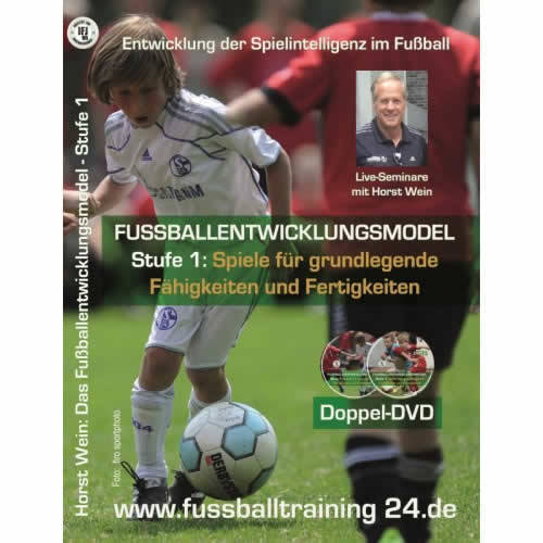 Doppel-DVD: Horst Wein - Fußballentwicklungsmodell - Stufe 1