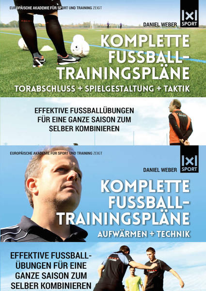 DVD - Komplette Fußball - Trainingspläne - Aufwärmen + Technik
