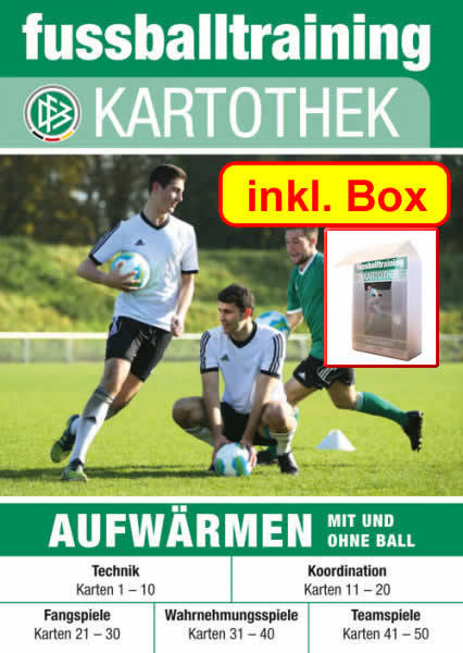 DFB-Kartothek Aufwärmen mit und ohne Ball inkl. Box